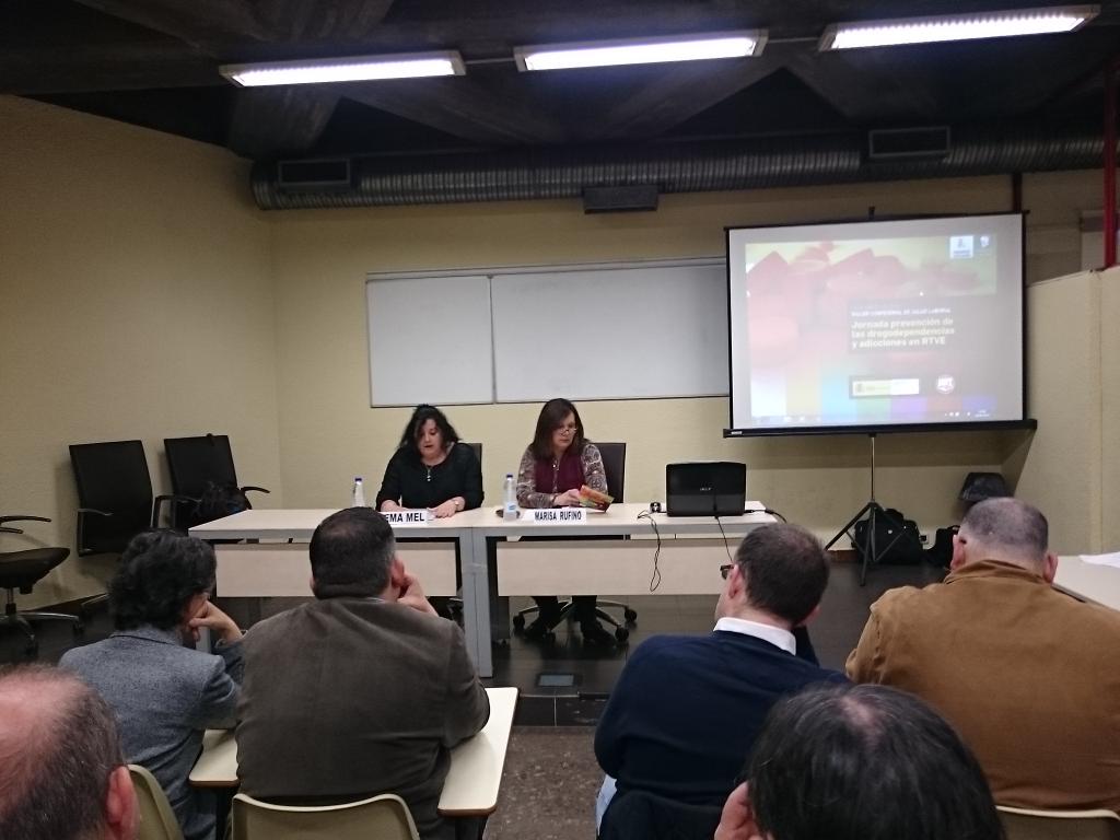 Da comienzo la jornada de prevención de  las drogodependencias y adicciones en RTVE en Madrid