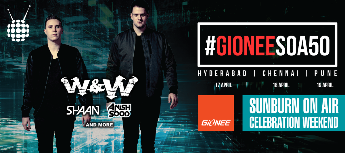 GioneeIndia's tweet photo. #GioneeSOA50 official hashtag to be used with respective city #HYD #PUN #CHN only will be counted! http://t.co/Z31apqTfv6