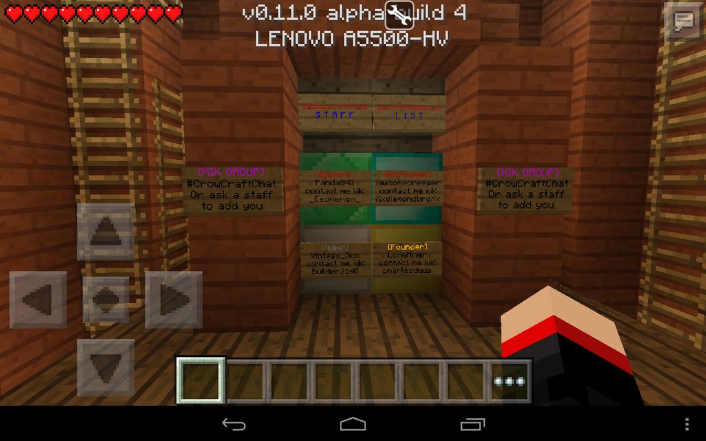 arafhana51's tweet photo. #CrowCraft!!! I'm on CrowCraft the 0.11.0 build 4 minecraft pe server join now!, its Cool! http://t.co/erSKYqx0mA