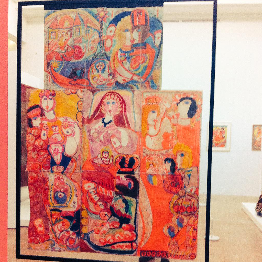 laboitepostale's tweet photo. Sans parler de l'œuvre complète d'Aloise Cobraz - Entre l'art et la folie #ArtBrut #VilleneuvedAscq en constellation http://t.co/dGjKfmff4q