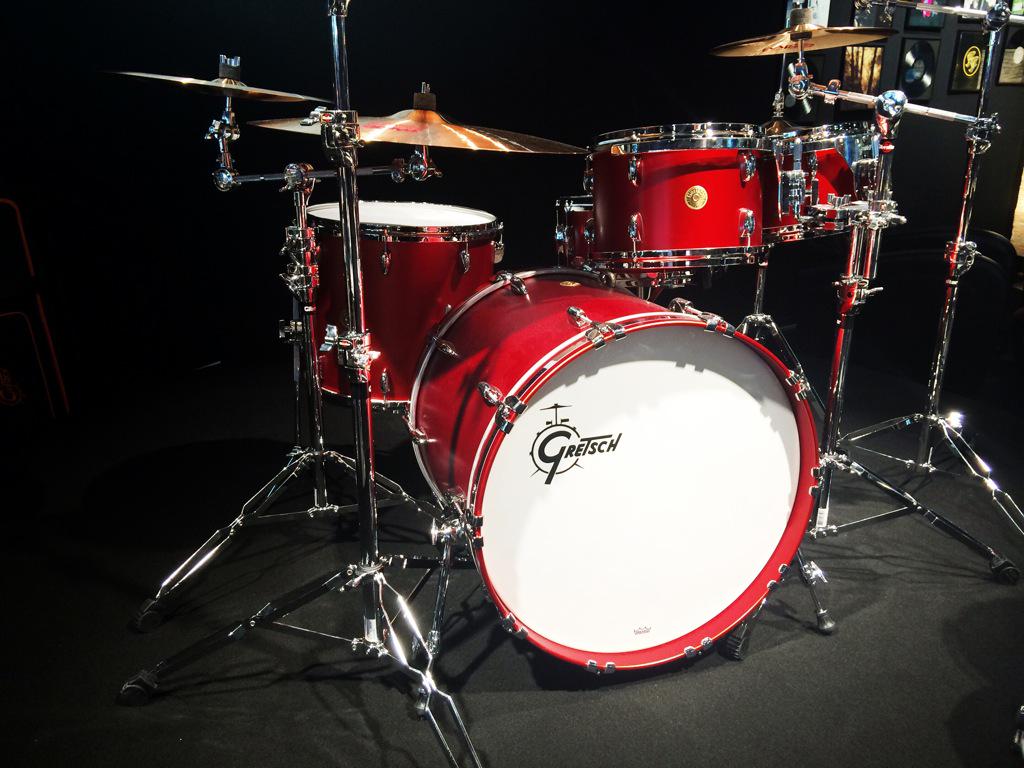 USA Custom // Dakota Red #gretsch #drums #usa