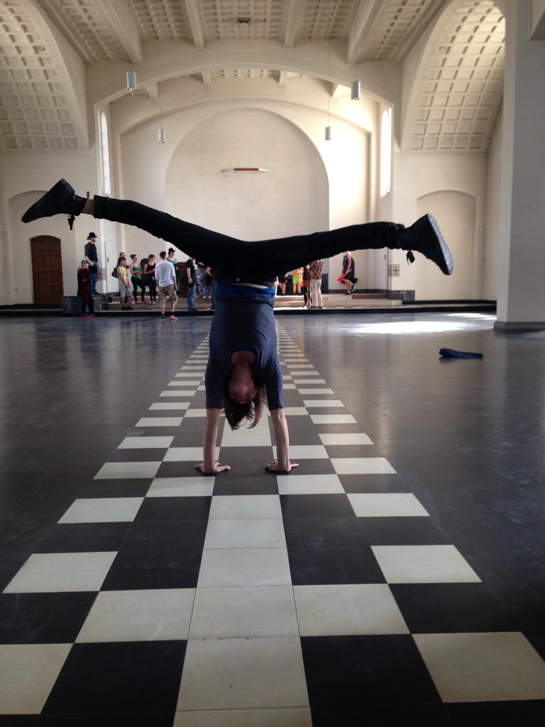 CircusCentral's tweet photo. This is the church that @Circusplaneet are moving into! Perfect for circus! Got the keys yesterday http://t.co/7lXOBJ8422