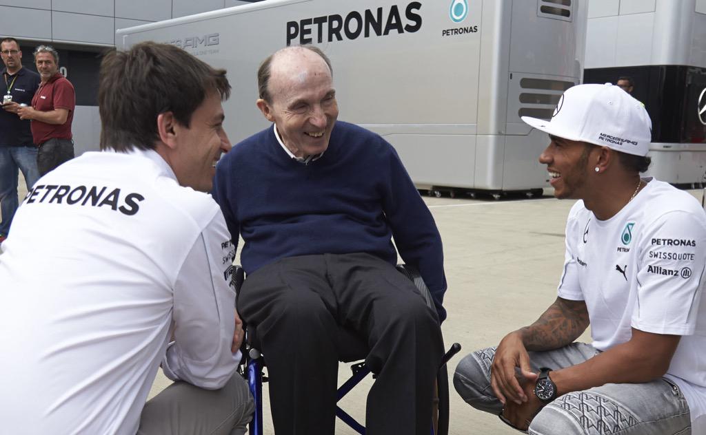 Wishing a very happy birthday to Sir Frank Williams! 