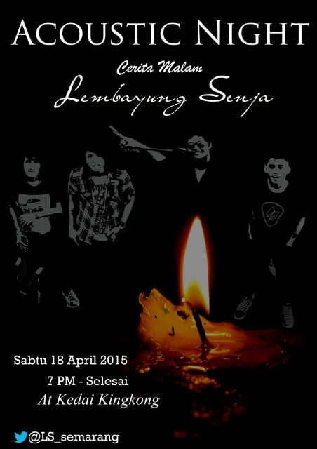 Berikut pamflet acara nanti. Atas perhatian, kerjasama dan pihak yg sudah membantu, kami ucapkan terima kasih. :)