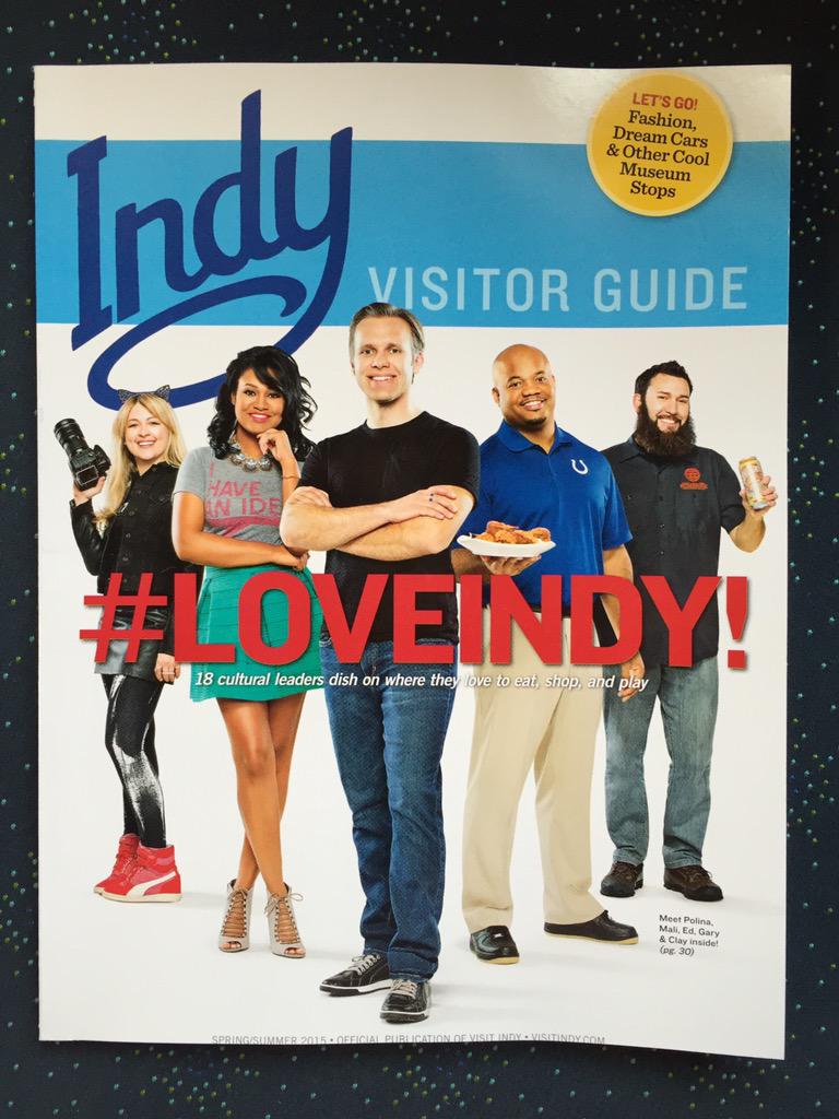 VisitIndy's tweet photo. Thx Trip! MT @ButlerBlue3: @VisitIndy guide w #Bulldog @edcarpenter20 in front! My #Indy tips: http://t.co/sdctMwE2ri http://t.co/DFgFGJYwHA