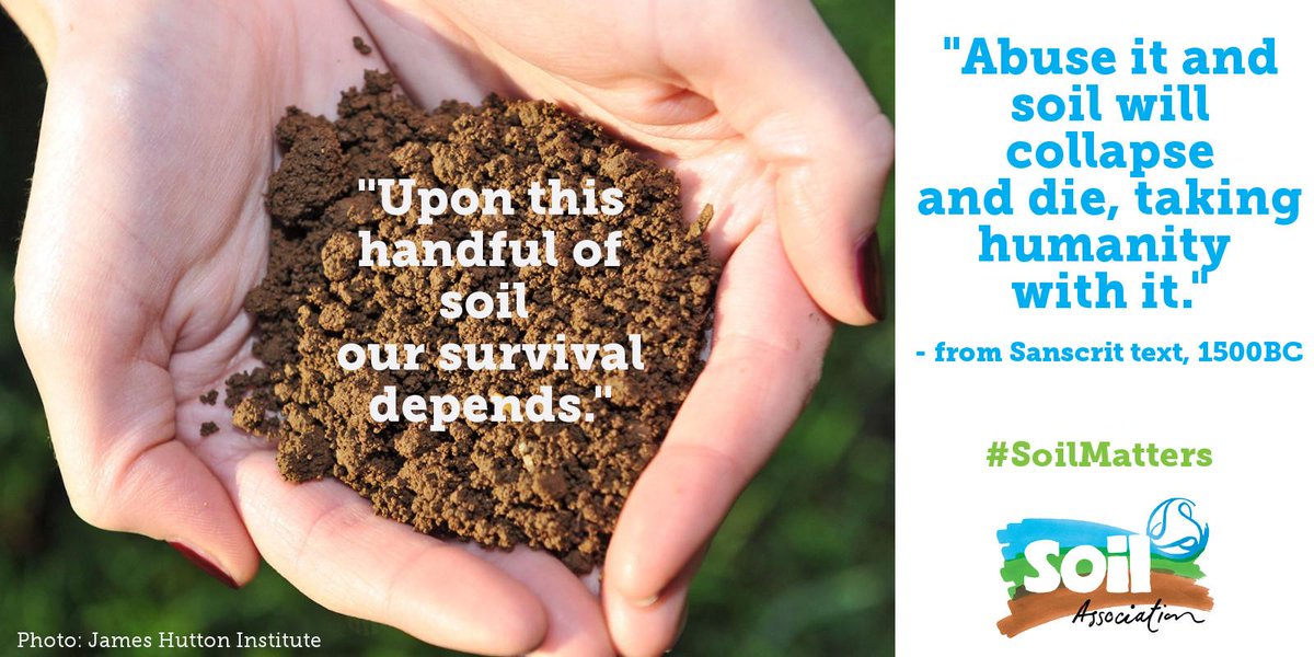 SoilAssociation's tweet image. #SoilMatters. Without it, we have no chance of feeding the world. Will you help us save it? bit.ly/1FEF31Q