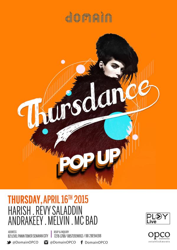 JktProject's tweet image. Tonight #THURSDANCE 'POP UP' @domainOPCO with @PlayLive_