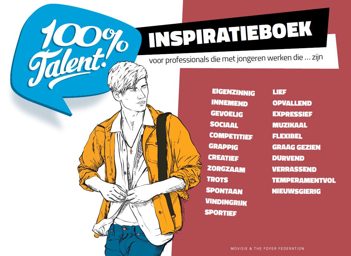 Vandaag lanceren we het 100% Talent Inspiratieboek! Positief werken met jongeren: bit.ly/1OdxNvO