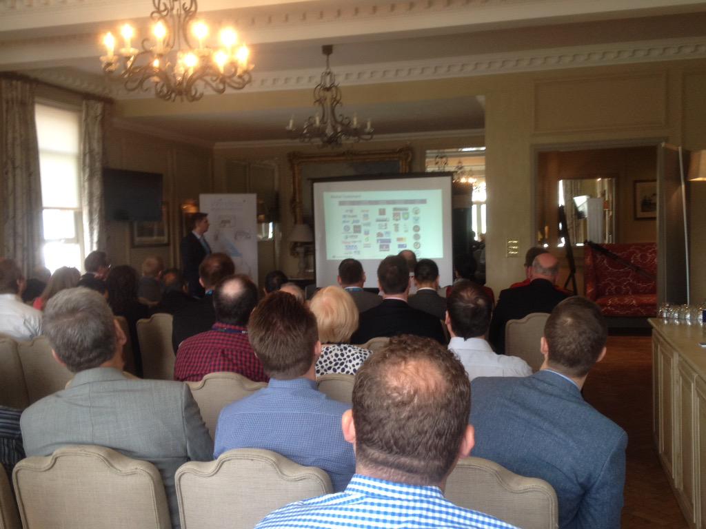 RobPurdicom's tweet image. Cambium getting to the point of point-to-point. #WirelessPlus2015 #PunsOfSteel