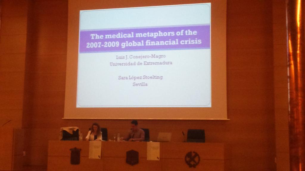Vamos con la última ponencia: Luís Javier Conejero-Magro «The medical metaphors» #CyT2015