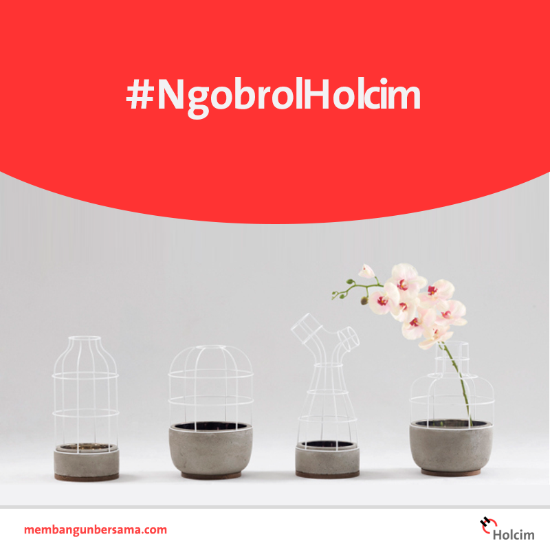 DynamixIDN's tweet photo. Anda tertarik mencoba membuat pot bunga seperti ini, Holcimers?
#NgobrolHolcim http://t.co/CxiocJvlv2