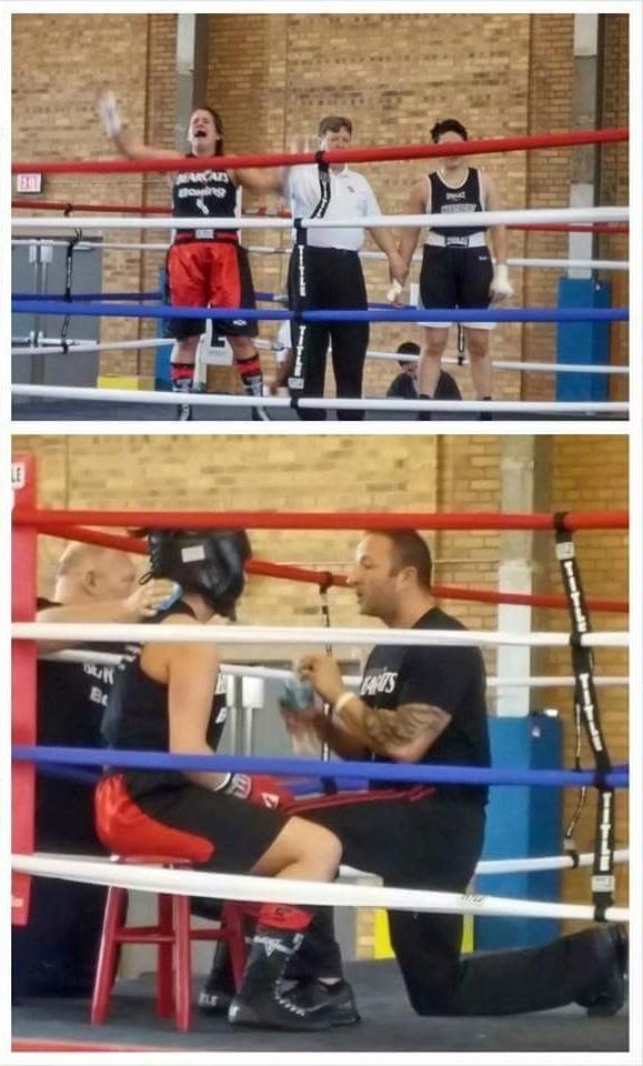 bearcatboxing's tweet photo. @GoBEARCATS Fighting for the UC Bearcats, Katie is a Collegiate Boxing National Champ! #usiba #boxing @collegeboxing http://t.co/c5LZGxwMJP