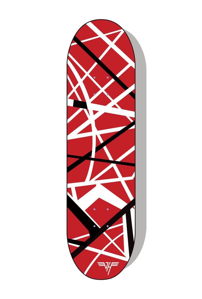 van halen skateboard