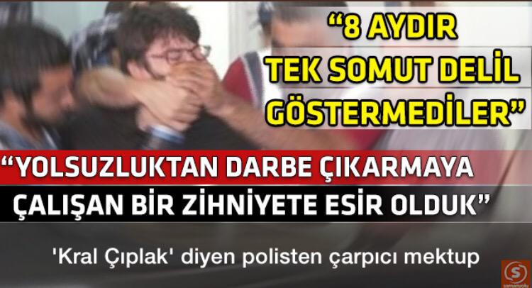 Yine gözyaşlarıyla okunacak bir mektup.Bizim ne yüksek ruhlu polislerimiz varmış,şimdi anladık
samanyoluhaber.com/kral-ciplak-di…