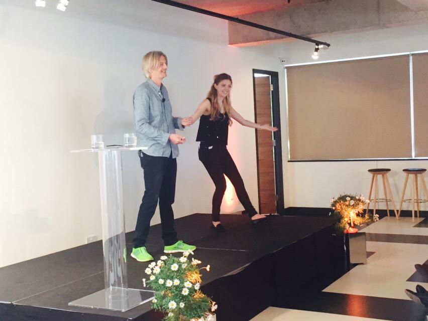 MindfulSMT's tweet photo. Father-daughter duo Peter Read, @GoogleVentures &amp; Jade Read, @efLDN on compassionate leadership #MindfulSMT2015 http://t.co/S0j1s98DZ4