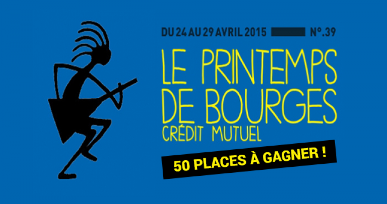 sfrlive's tweet photo. #concours #PrintempsdeBourges Tentez de gagner vos places pour le PDB 2015 sur sfrlive.fr http://t.co/BJ6dZBOT0V http://t.co/7kUl8Ty0cb