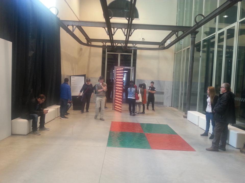 wtconline's tweet photo. #WTC2015 è anche #arte. Ma non la stessa che trovi nei musei. Qui l'arte si tocca, si ascolta, ci si cammina sopra. http://t.co/EdhW00PxJ6