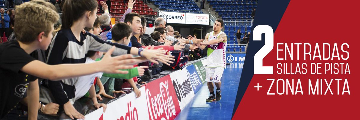 Baskonia's tweet photo. 4 entradas dobles a pie de pista para CAI buscan dueños. ¿Quieres ser uno? RT y conoce a los jugadores tras el choque http://t.co/lfPcgpNBcB