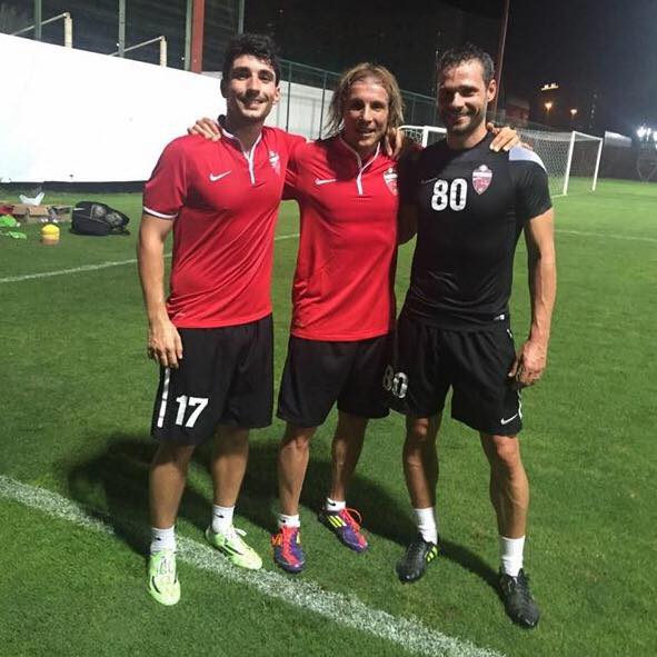 Last Monday, we struggled against #ClaudioCannigia and his football skills inside the pitch!