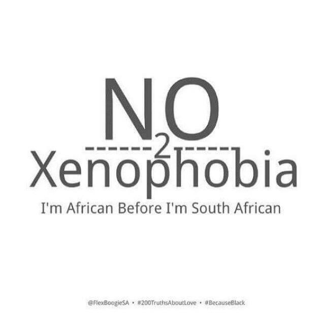 Stand up, do the right thing and say #NoToXenophobia #Praying4All #HealAfrica