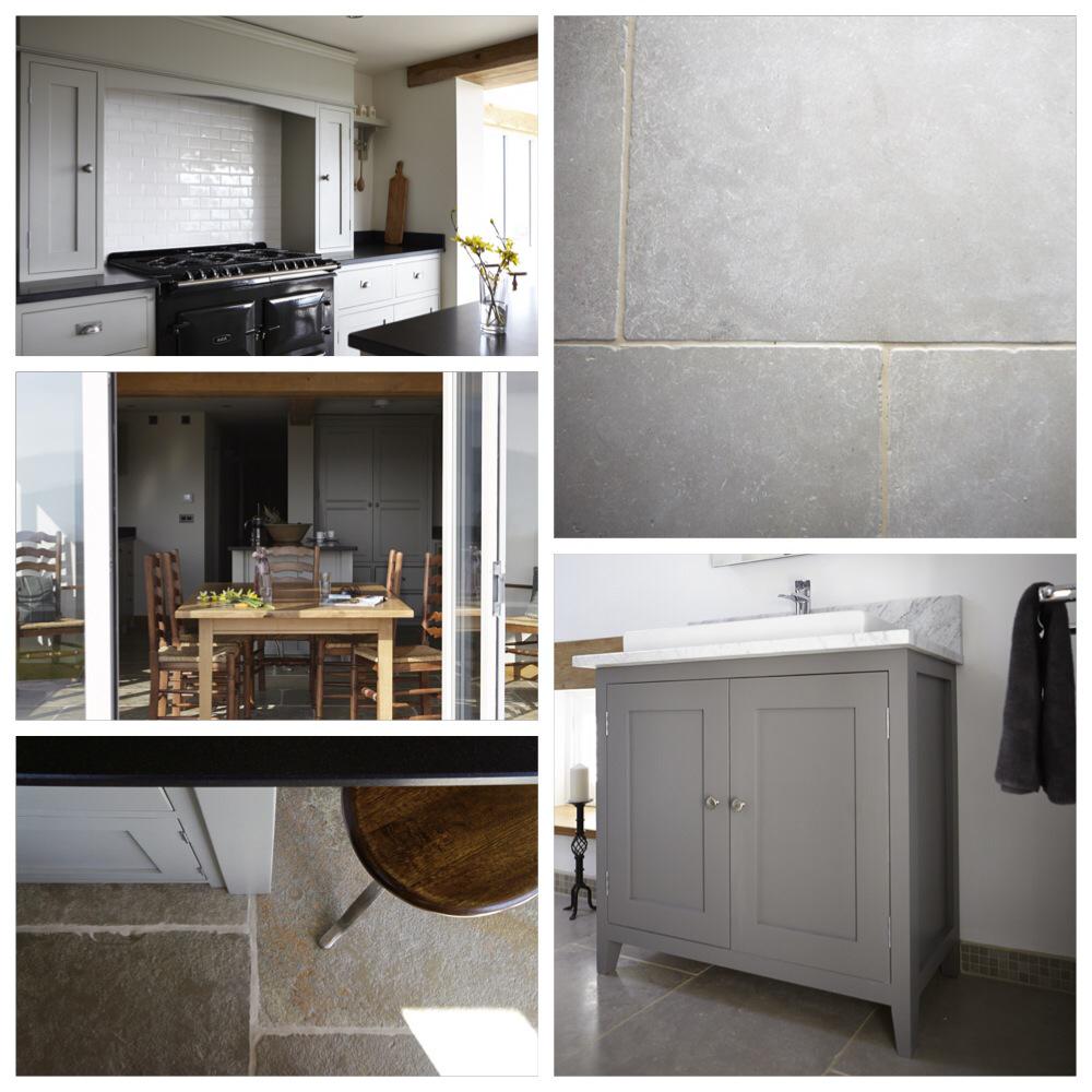Beautiful project carried out by 'Fernio Furniture' in #Monmouth with 'Mandarin Stone' materials used throughout.