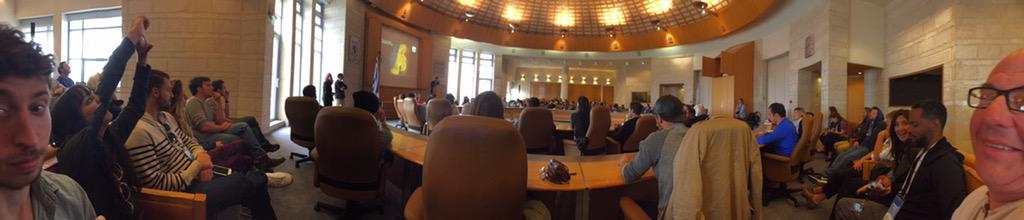 Jerusalem mayor <a href="/NirBarkat/">ניר ברקת</a> laying down wisdom on leadership, building a city &amp; inspiring young people to take action.