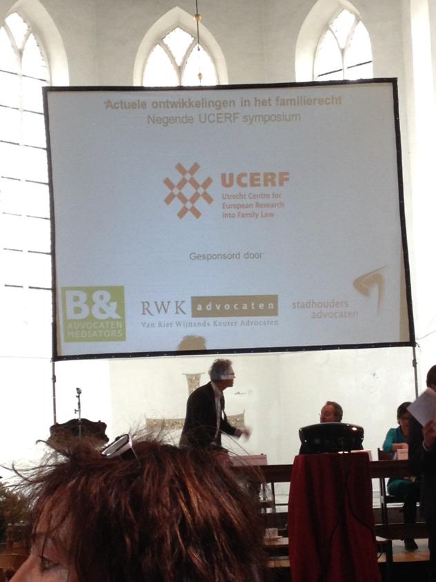 @ the 9th UCERF symposium in Utrecht