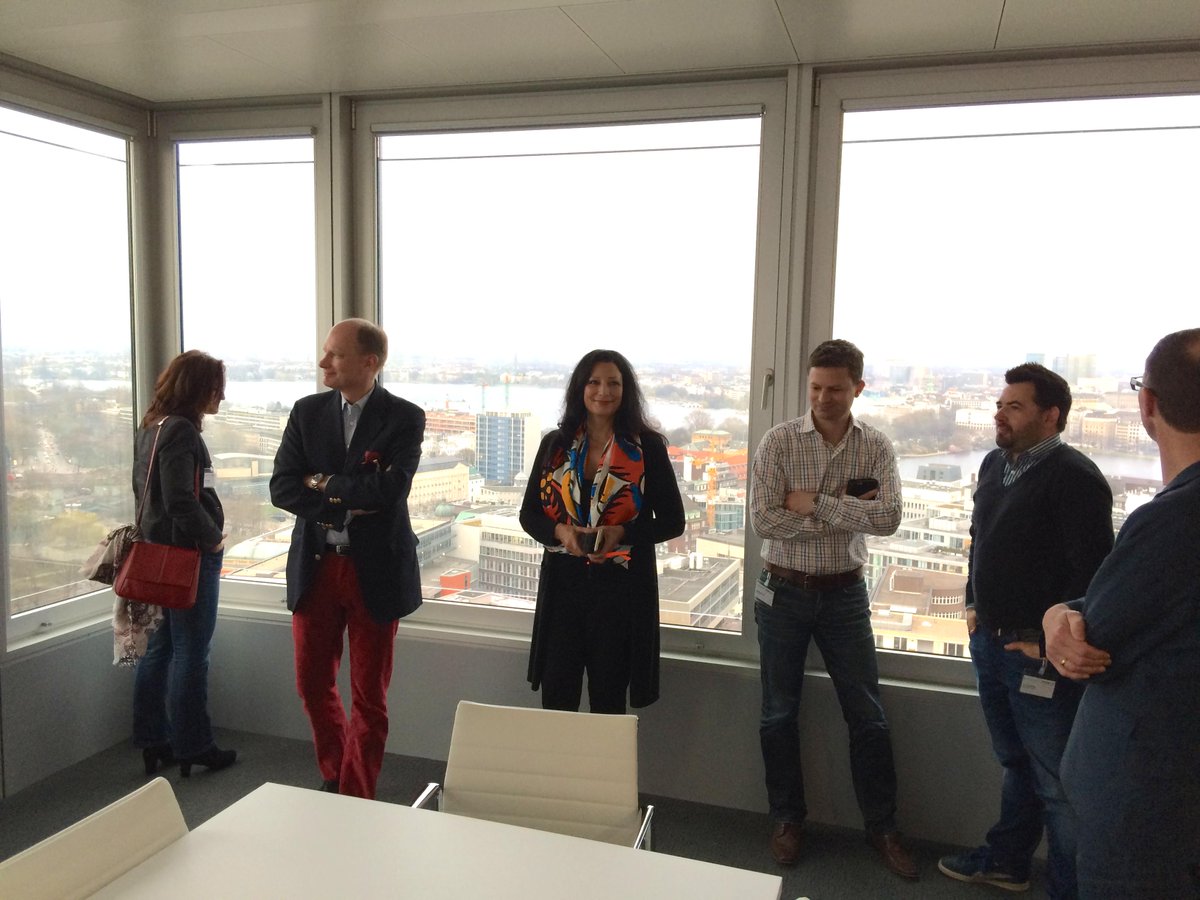 Great event with <a href="/HHatwork/">HHatwork</a> at the #Hamburg office earlier this week with Silicon Valley Thinking presentation!