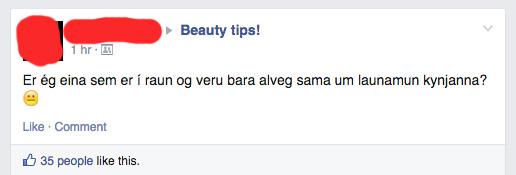 DoooHelga's tweet photo. Þetta bara gerðist á beautytips #6dagsleikinn http://t.co/yALPva4hN7