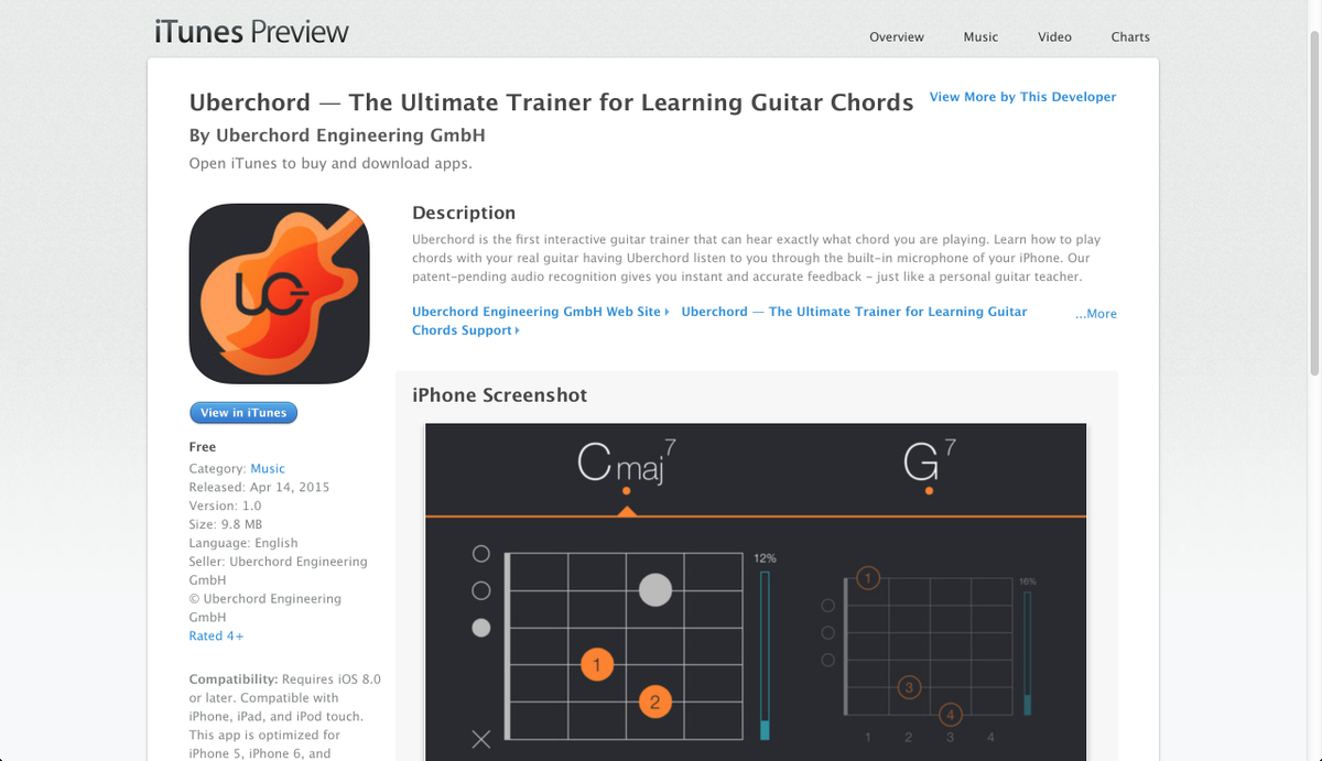 Uberchord's tweet photo. Our Personal #Guitar Chord Trainer is Now Live on the #AppStore! #guitargear #app #guitarapp https://t.co/mZRvGn6Jkn http://t.co/H5NssoDVRf