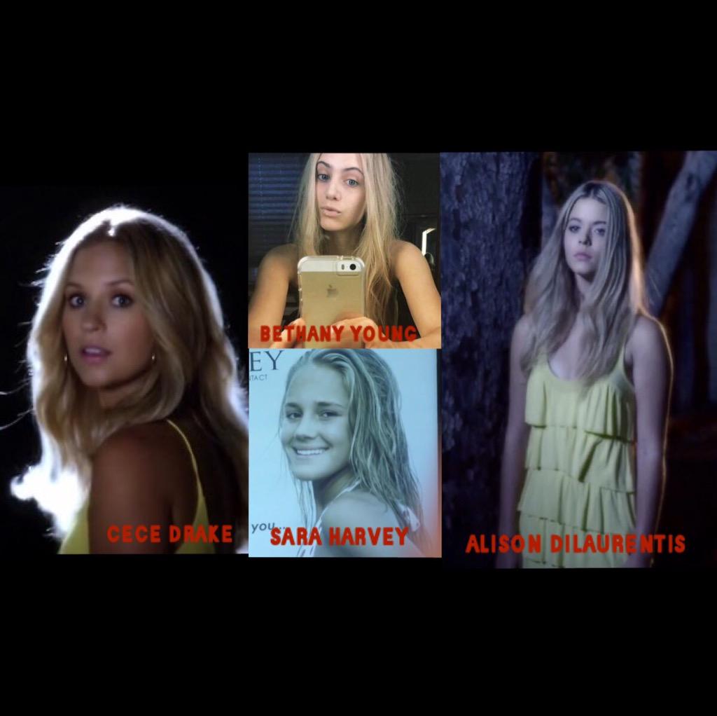 WeWhoLovePLL's tweet image. 3 girls missing✔
3 in yellow tops✔
All 4 look alike✔

#PLL #AlisonDilaurentis #CeceDrake #BethannyYoung #SaraHarvey