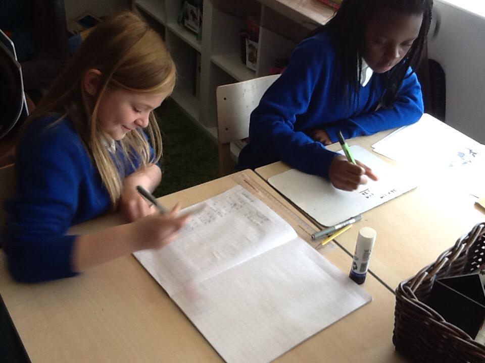 Solving missing number problems in maths today! <a href="/foxfield/">FoxfieldPrimary</a>