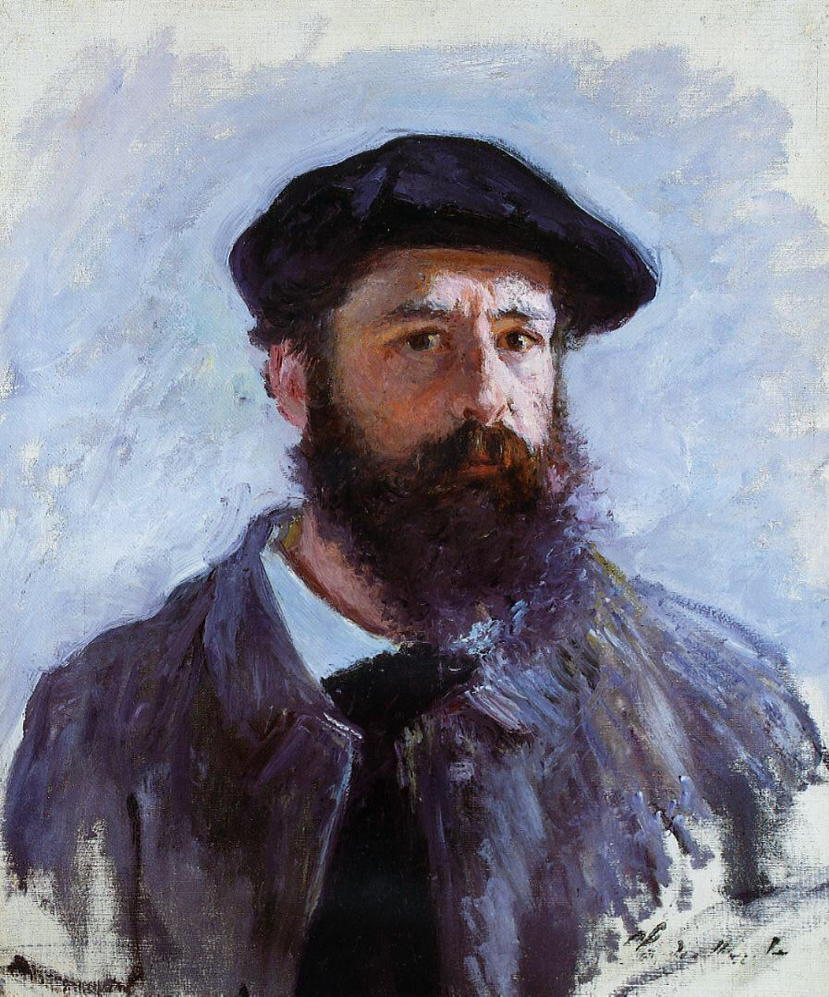 Self-Portrait with a Beret
Claude Monet, 1886
 bit.ly/18GCSaj