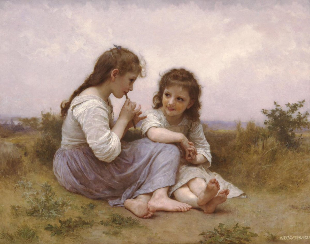 A Childhood Idyll
William-Adolphe Bouguereau, 1900 bit.ly/18GCSaj