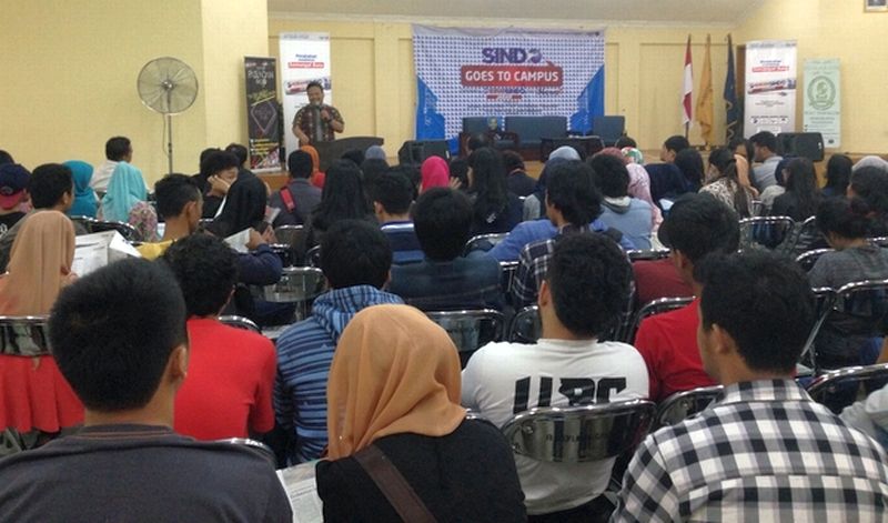 Sindo Goes to Campus Ajari Mahasiswa Jadi Jurnalis #ExperienceTheZone okz.me/SZ3l