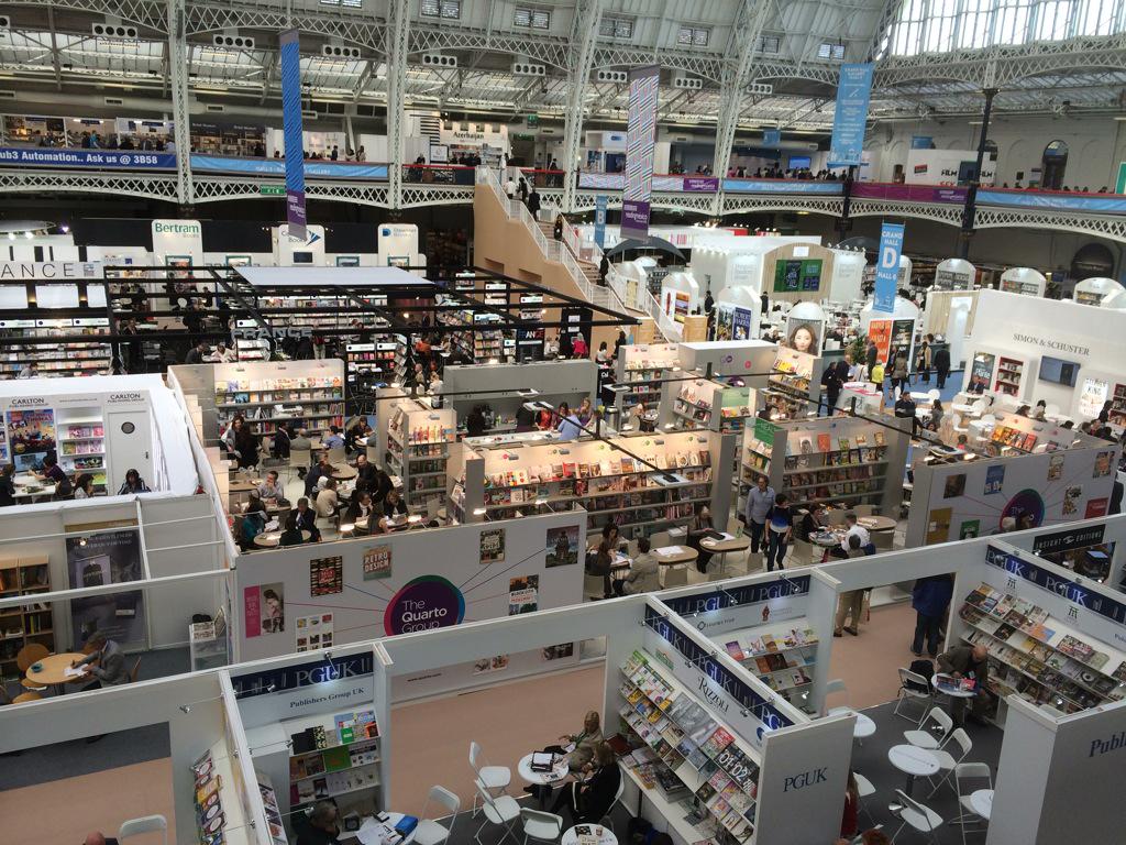 robinswood's tweet photo. #LondonBookFair http://t.co/sogRhIXz5u