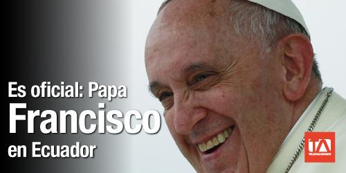 teleamazonasec's tweet photo. Oficial. Conferencia Episcopal Ecuatoriana anunció visita de @Pontifex a Ecuador http://t.co/LtwK4IDw5K http://t.co/3FQ25187Rx