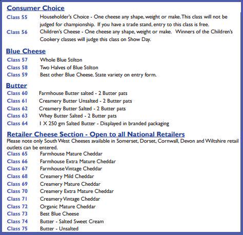 SWCheeseAwards's tweet image. Here's our list of all 75 classes at this year's Awards. For an entry form please call 01749 938044. #cheese #show