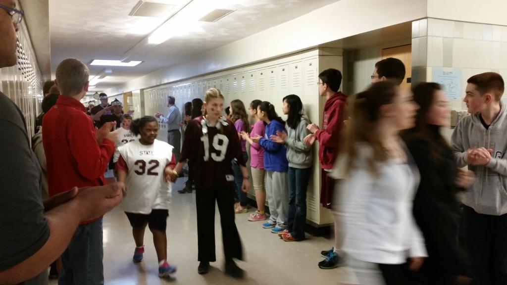 Ruocchio's tweet photo. State high wishing good luck to our Special Olympics athletes. @StateCollegeSD http://t.co/gGSSg0gYt9