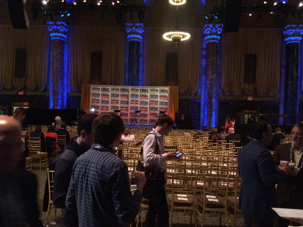RodmanRich's tweet photo. Getting the day started @VentureCrushNY http://t.co/LJSKAmuHbE