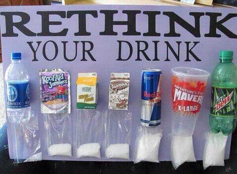 peterphysique's tweet image. Rethink your drink