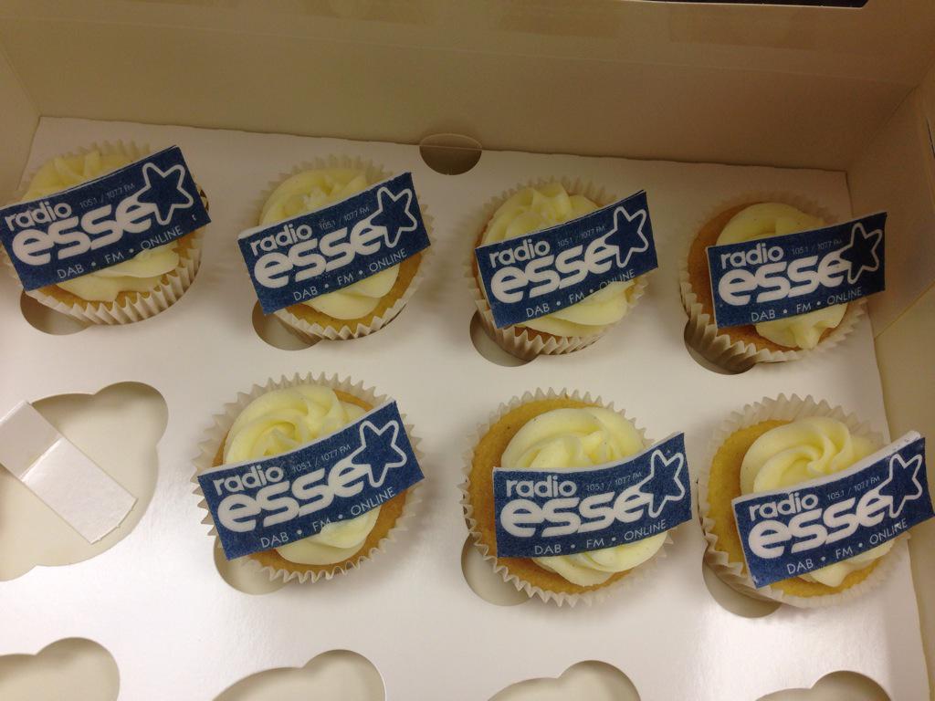 BeautyBSouthend's tweet photo. Thank you for the cakes very yummy and going down quickly @RadioEssex http://t.co/rYp8IyIUDY