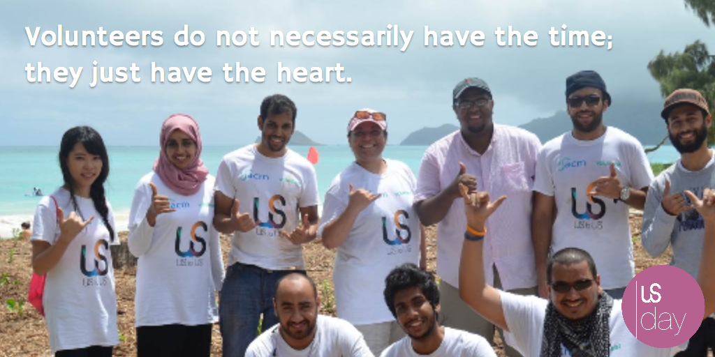 We're international #students love #volunteering to blur the boundaries!

What's your Story?
#NVW2015 #UsDay15