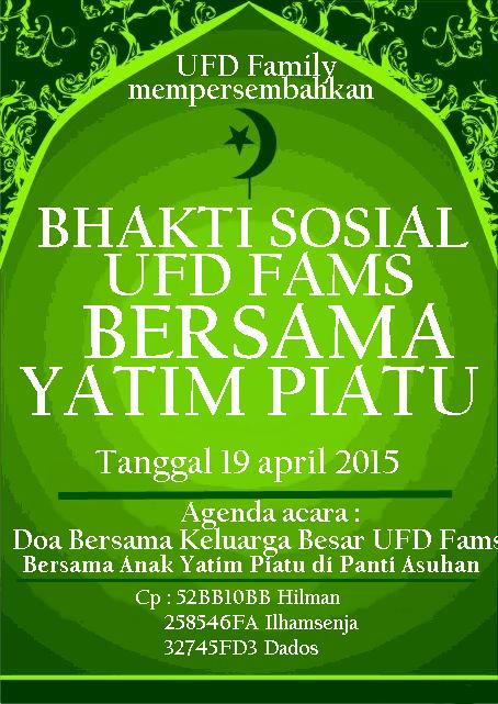 Berbagi tak pernah rugi !! <a href="/UFD_Family/">CKUFD</a> Peduli yatim piatu 👍👍