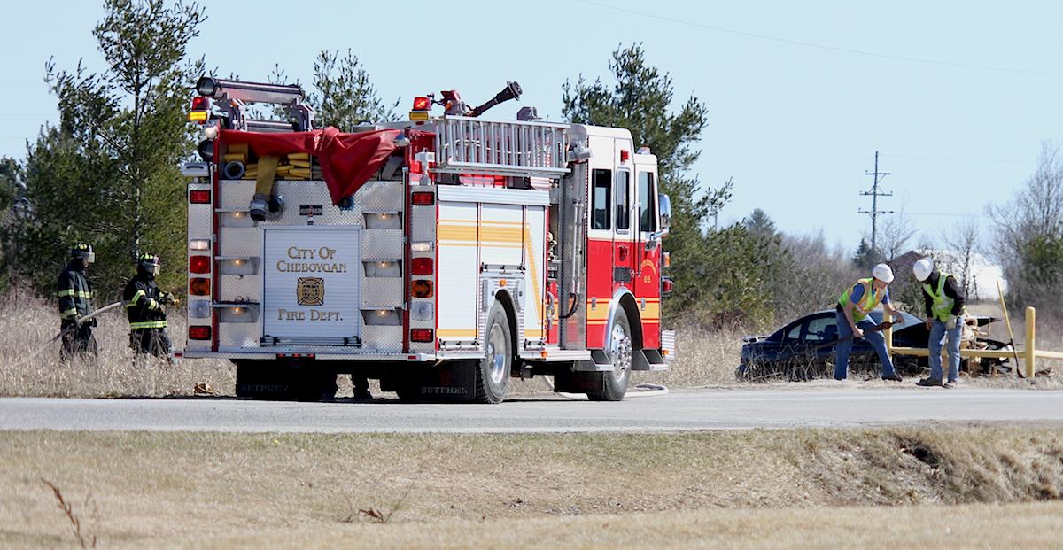A student leaving CAHS hit a high pressure gas main Wed., causing the evacuation of the CAHS and middle school.