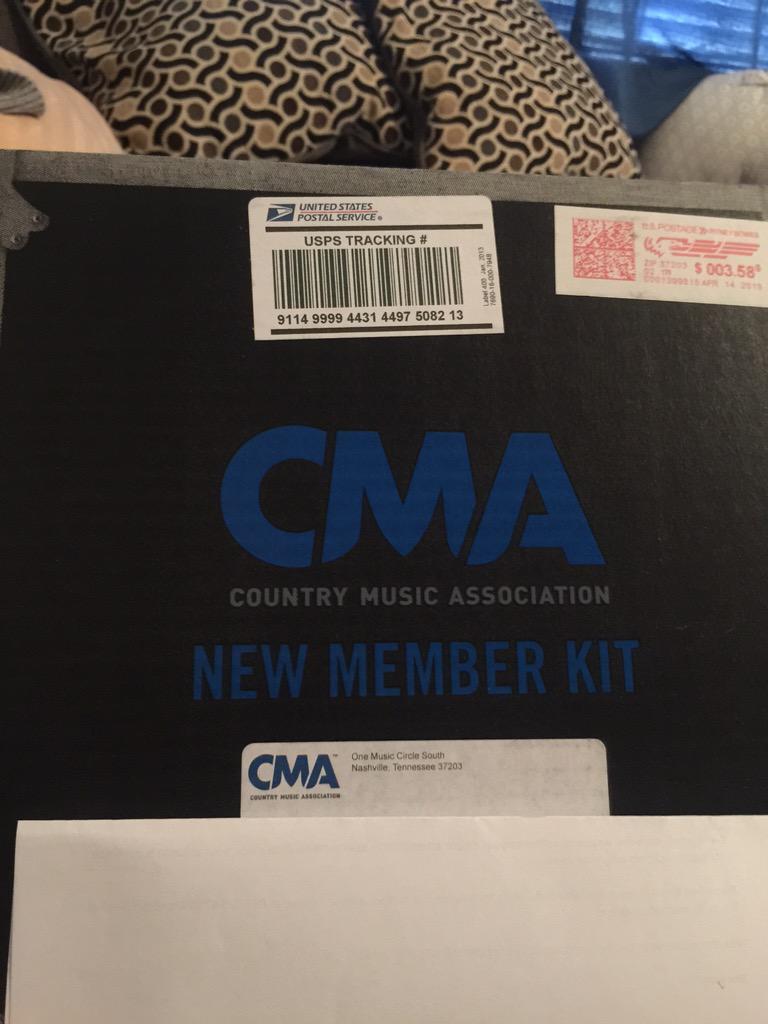 Hmm, Look what came in the mail today!#cmamember