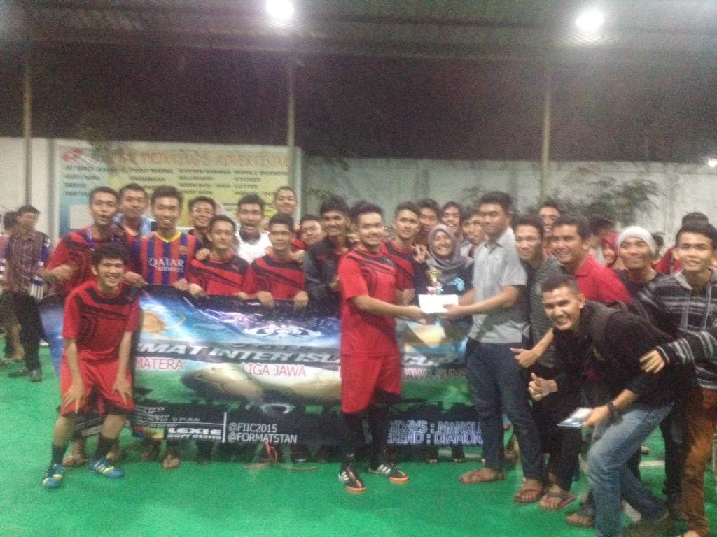 Juara 3 Format Inter Island Cup 2015 <a href="/AneukSTAN/">Aneuk Nanggroe STAN</a> Selamat!