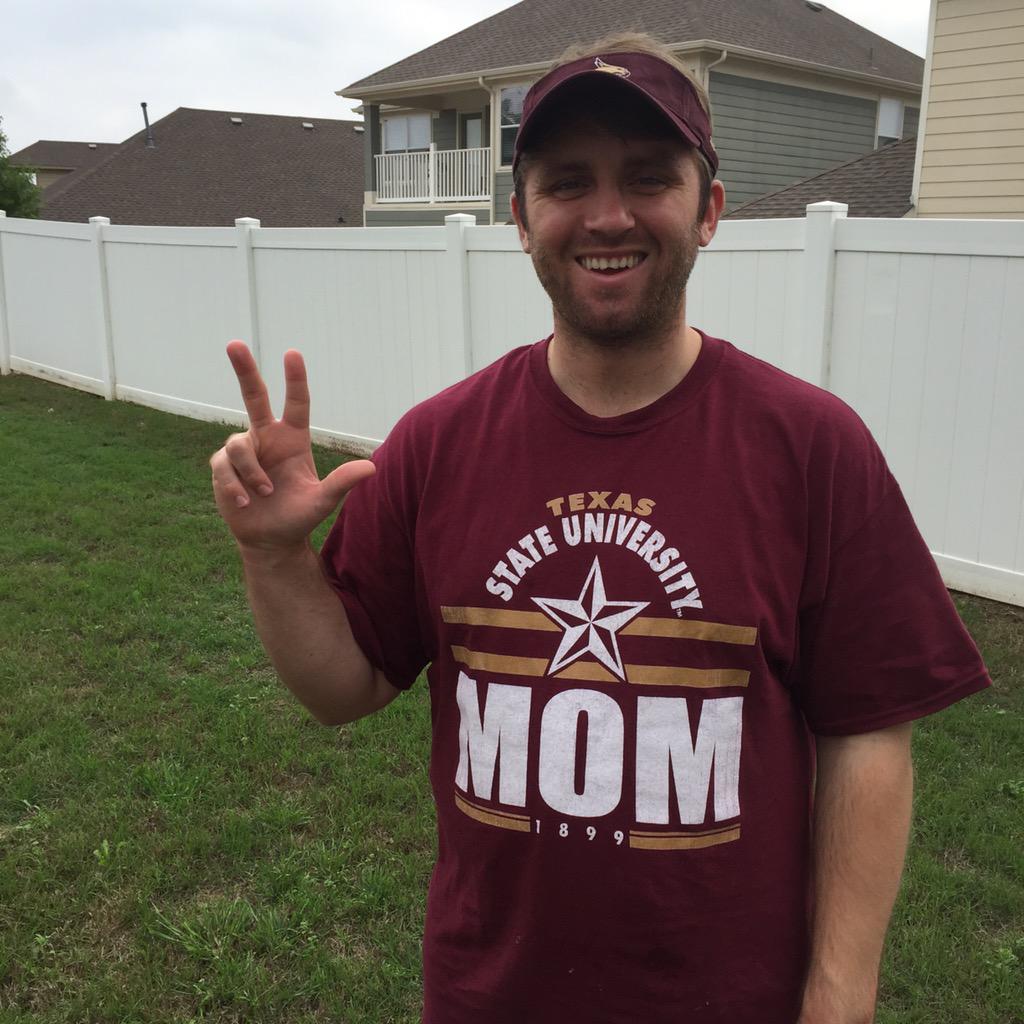Texas State national advisor or Texas State mom? You be the judge.