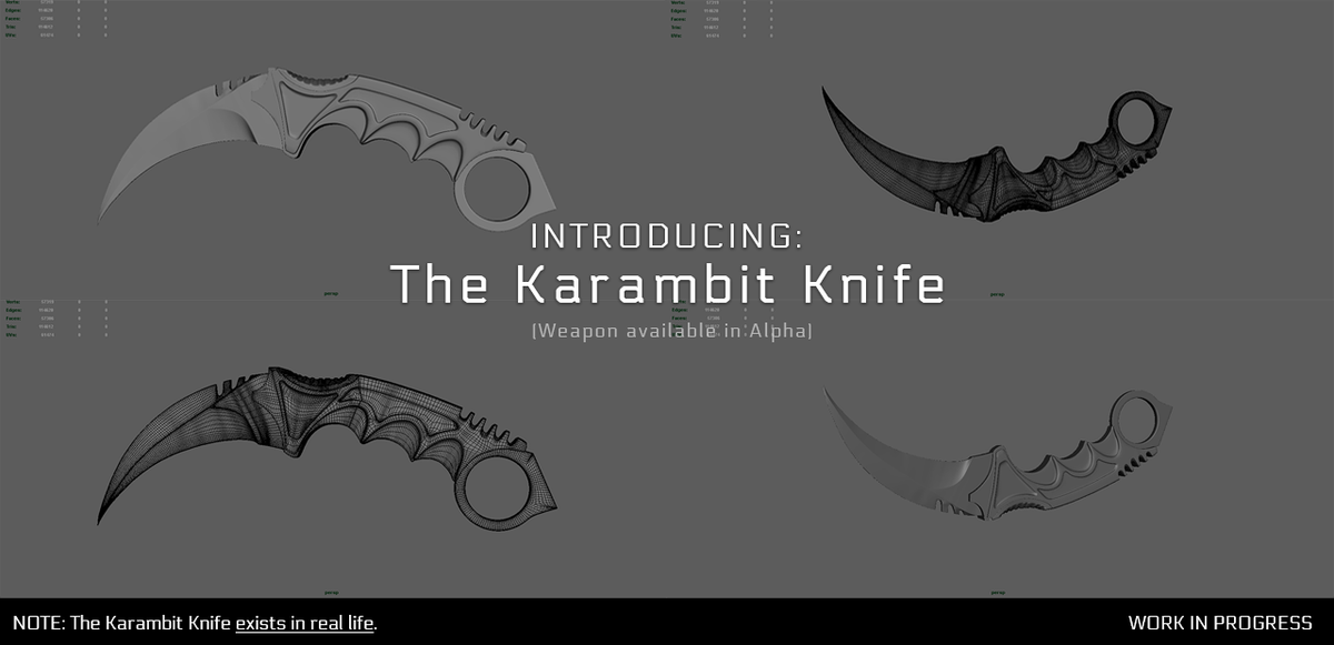 StarnetEclipse's tweet photo. You asked for it & we made it! Introducing: The Karambit Knife!
#PrepareForTheAlpha http://t.co/8XBIGrklFj