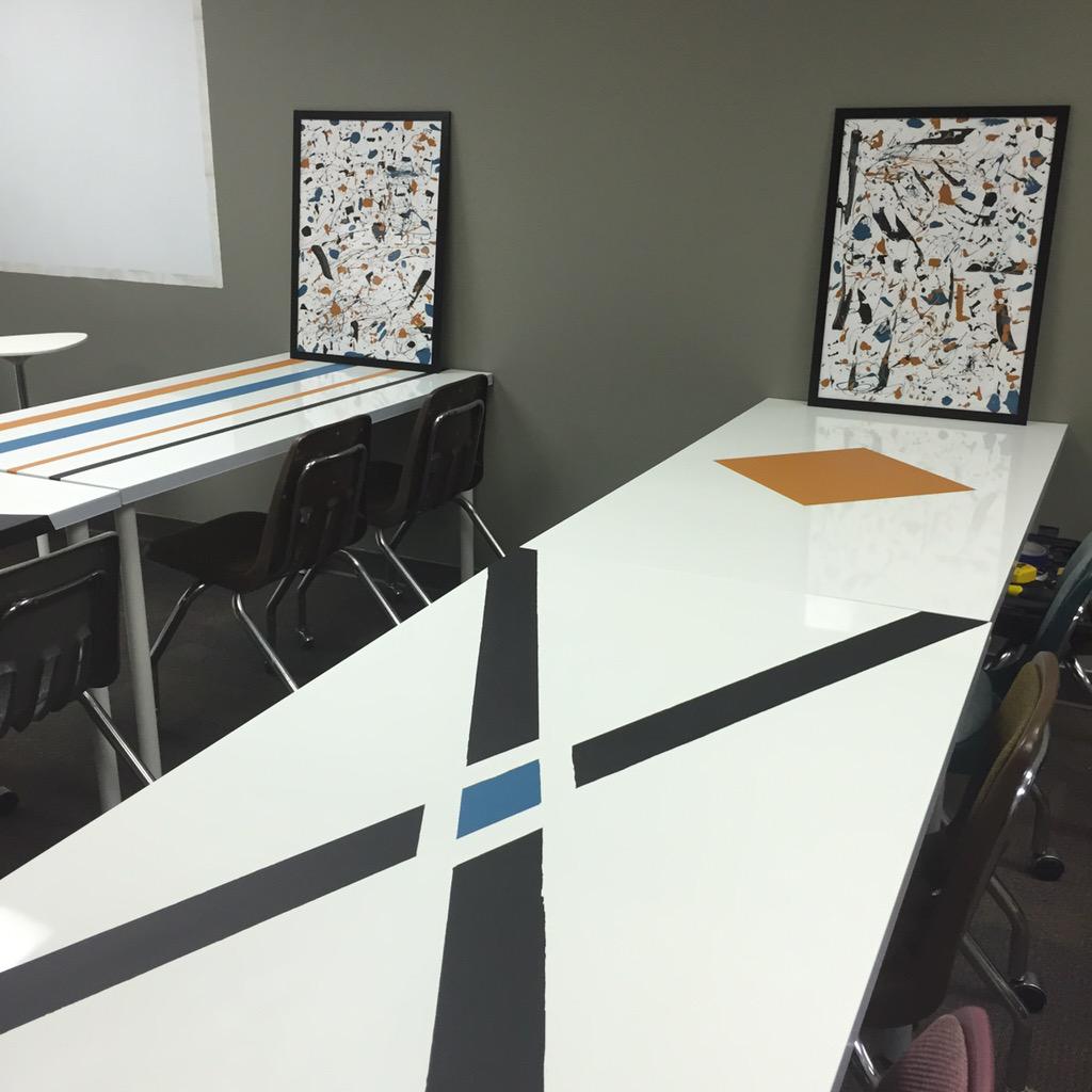 muhmuhmelissa's tweet image. Sneak peek of the new &amp;amp; improved @TechTalentSouth #ATL classroom. #CleanCodeDirtySouth - 💛 our home @StrongboxWest!